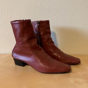 Rachel Comey red/brown ankle boots